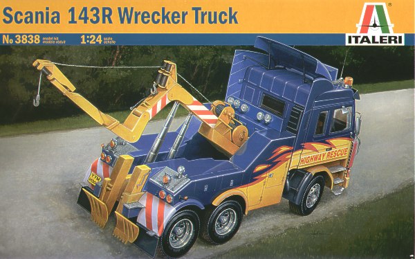 Italeri 3838 - Scania 143R Wrecker Truck