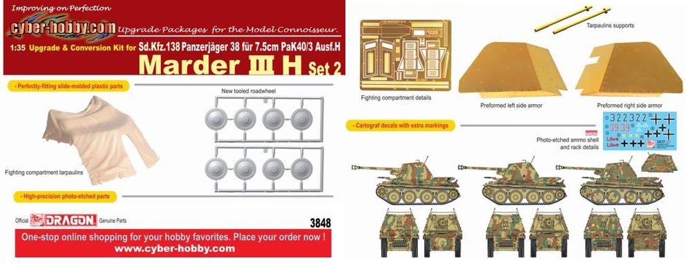Dragon 3848 - Marder III H Set 2