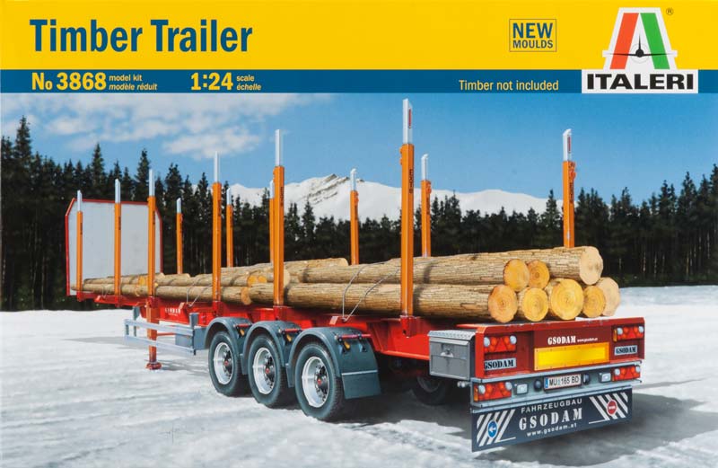 Italeri 3868 - Timber Trailer