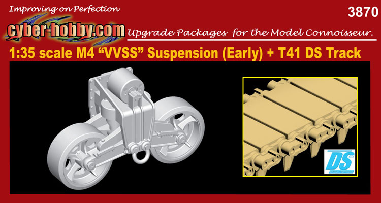 Dragon 3870 - M4 VVSS Suspension (Early) + T41 DS Trac