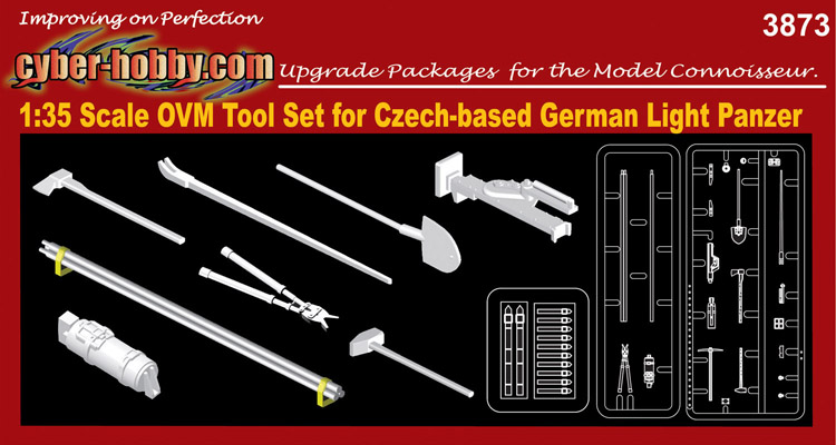 Dragon 3873 - OVM Tool Set for Czech-based German Light Panzer
