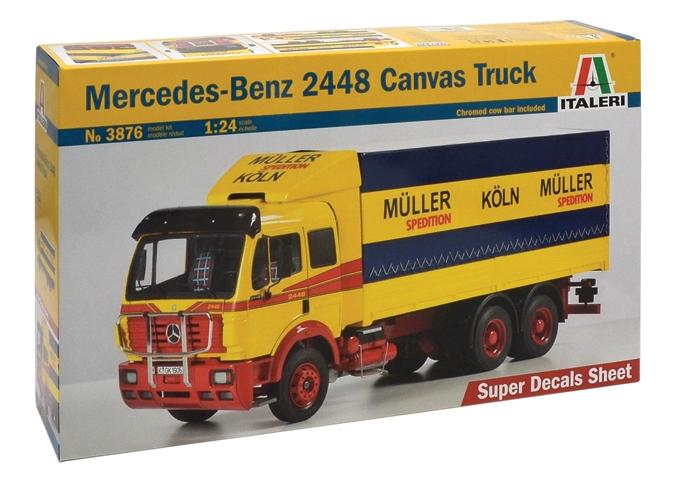 Italeri 3876 - Mercedes-Benz 2448 Canvas Truck