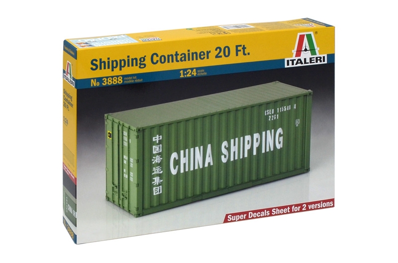 Italeri 3888 - Shipping container 20Ft
