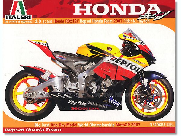 Italeri 40653 - Honda RC212V Repsol 2007