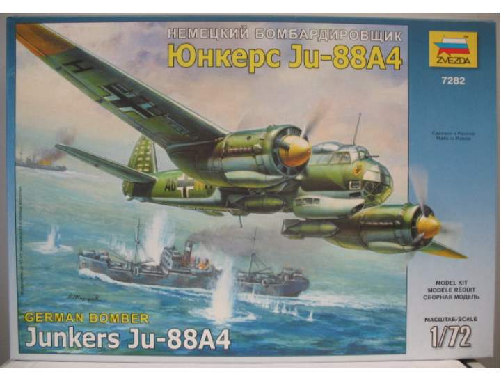 Zvezda 7282 - Junkers JU-88A4