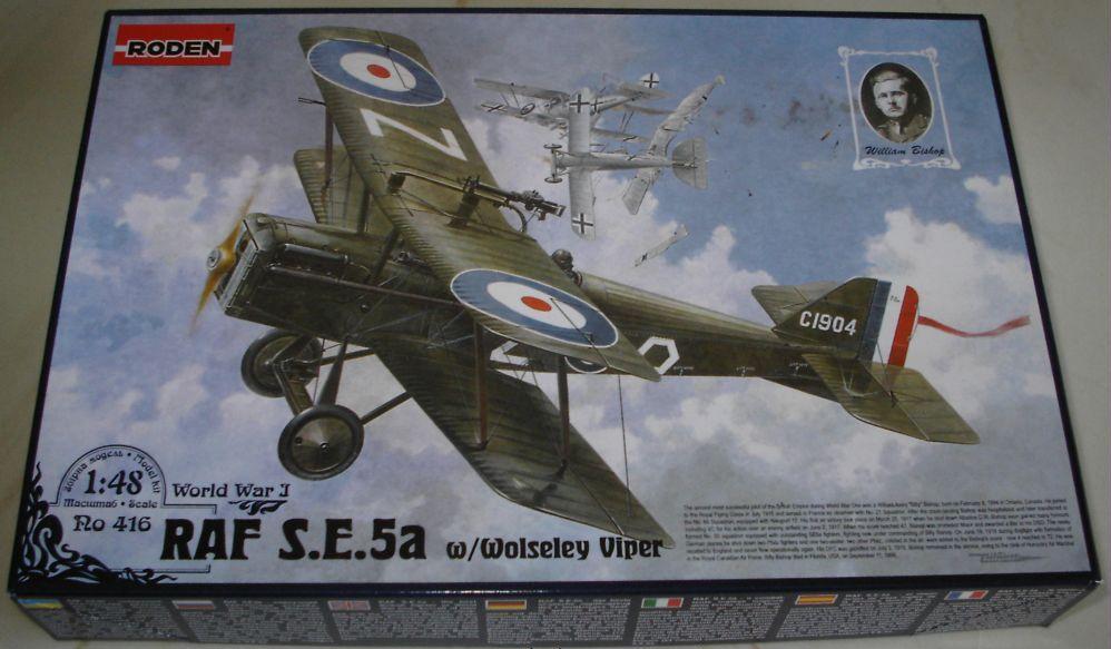 RODEN 416 - RAF S.E.5A WITH WOLSELEY VIPER