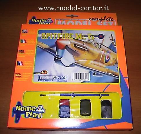 ITALERI 71001 - SPITFIRE MK VB MODEL SET HOME PLAY