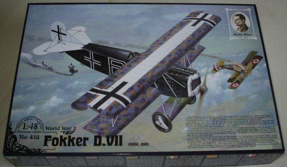 RODEN 418 - FOKKER D.VII (OAW MID)