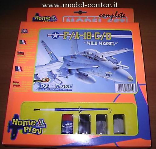 ITALERI 71016 F/A-18 C/D MODEL SET HOME PLAY