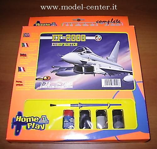 ITALERI 71042 - EF-2000 EUROFIGHTER MODEL SET HOME PLA