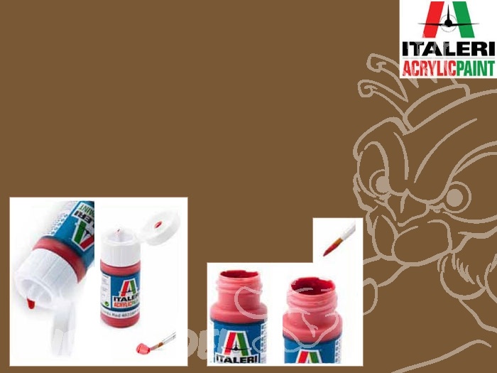 Italeri 4303 - Terra scura piatto 20ml