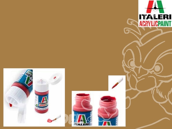 Italeri 4304 - Colore pietra media piatto 20ml