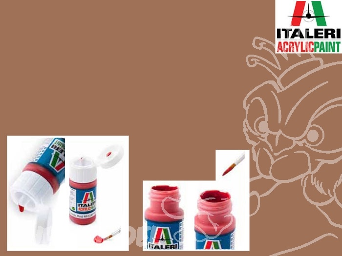 Italeri 4305 - Marrone chiaro piatto 20ml