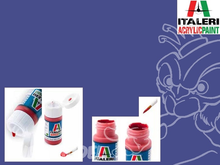 Italeri 4307 - Blu medio piatto 20 ml