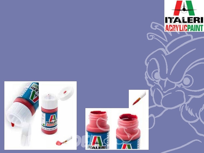 Italeri 4308 - Blu azzurro piatto 20ml