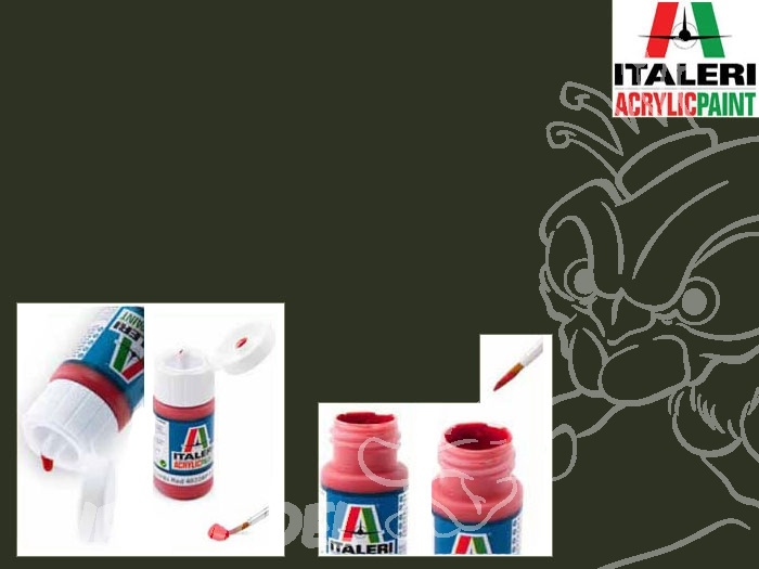 Italeri 4311 - Grigio ardesia scuro piatto 20ml