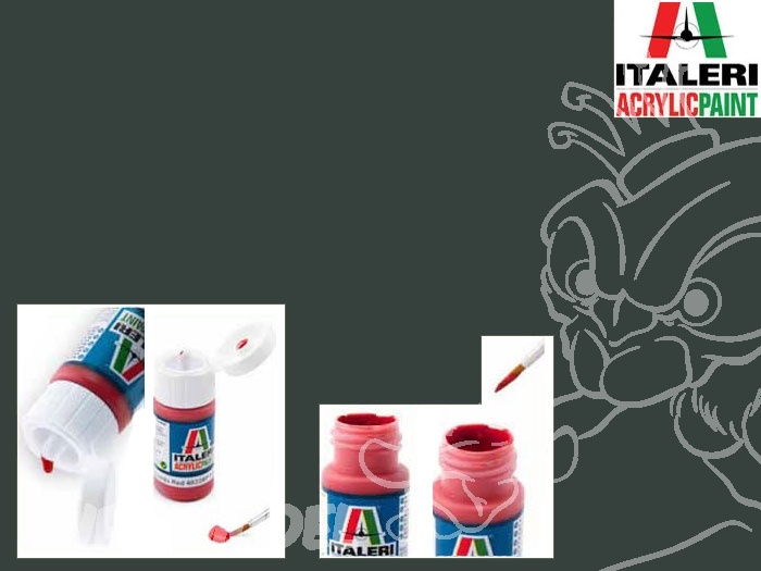 Italeri 4313 - Grigio mare medio piatto 20ml