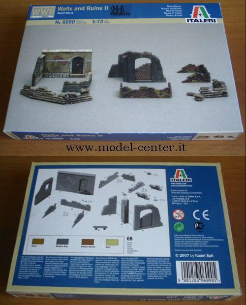 Italeri 6090 - Muri e Rovine WWII