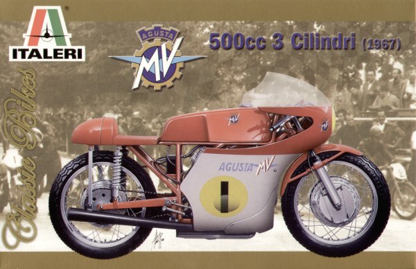 Italeri 4604 - MV Augusta 500cc 3 cilindri 1967