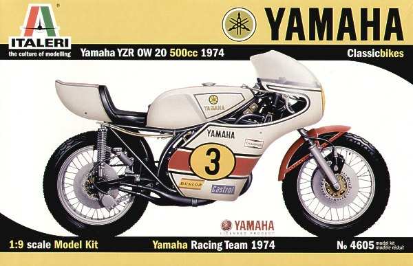 Italeri 4605 - Yamaha YZR 500 1974