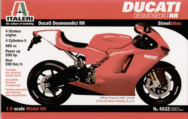 Italeri 4632 - Ducati desmosedici RR 2006