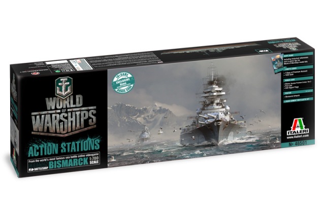 Italeri 46501 - German battleship Bismarck