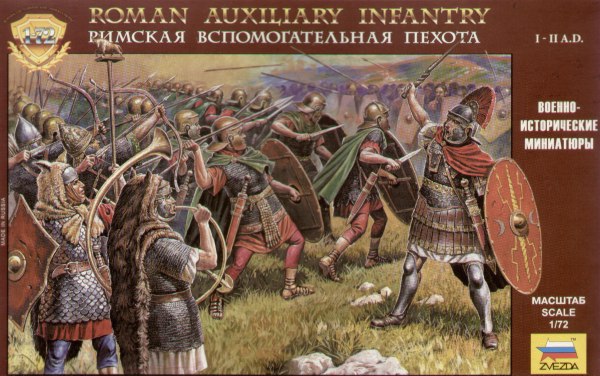 Zvezda 8052 - Roman Auxiliary Infantry