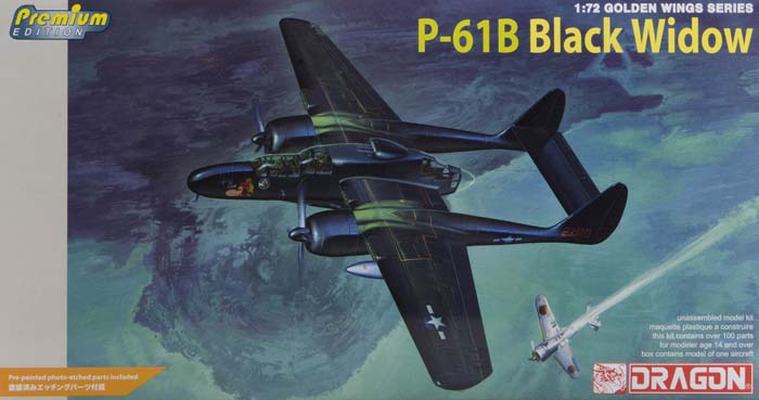 Dragon 5017 - 9-61B Black Widow Golden wings series