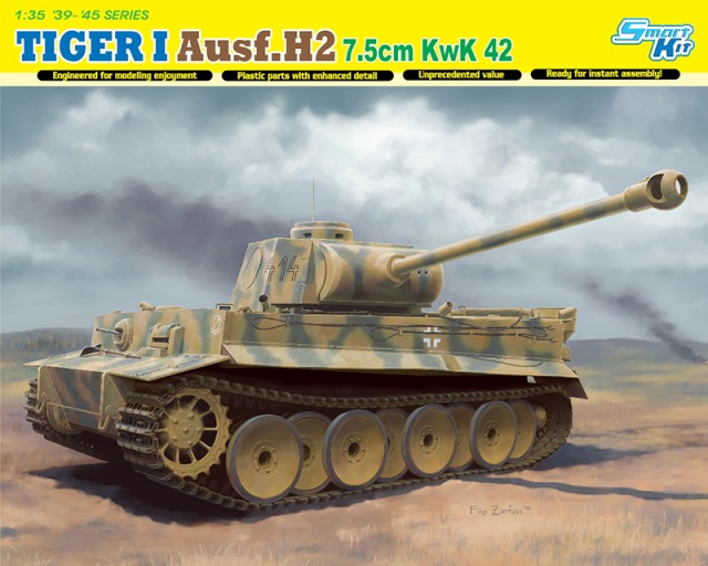 Dragon 6683 - Tiger I Ausf. H2