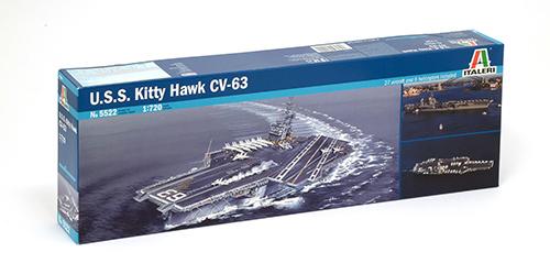 Italeri 5522 - USS Kity Hawk CV-63