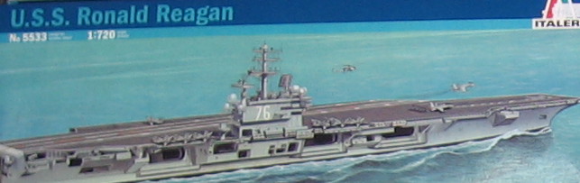 Italeri 5533 - U.S.S. Ronald Reagan