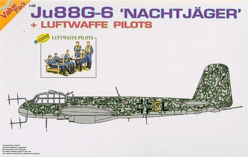 Dragon 5563 - Ju88G-6 Nachtjager + Luftwaffe pilots