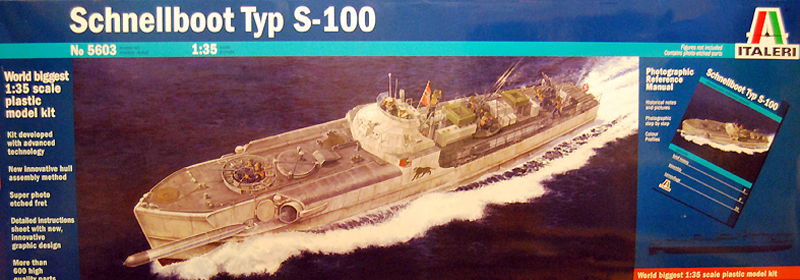 Italeri 5603 - Schnellboot Typ S-100