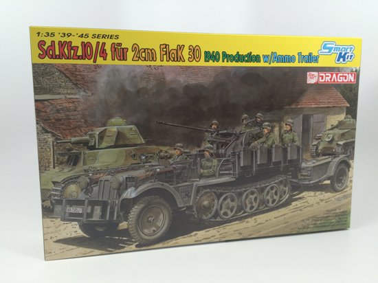 Dragon 6711 - Sd. Kfz. 10/4 Fur 2cm Flak 30