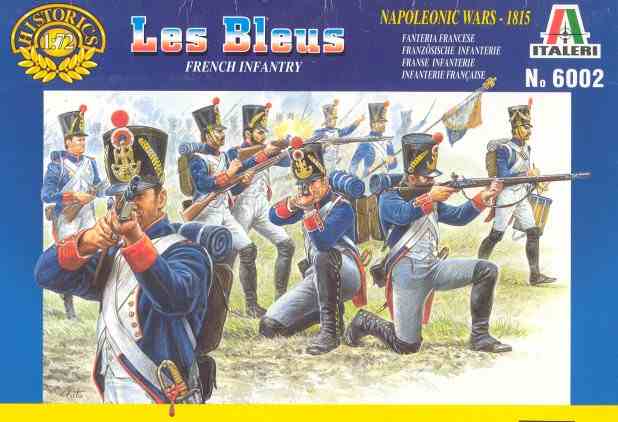 Italeri 6002 - French line infantry