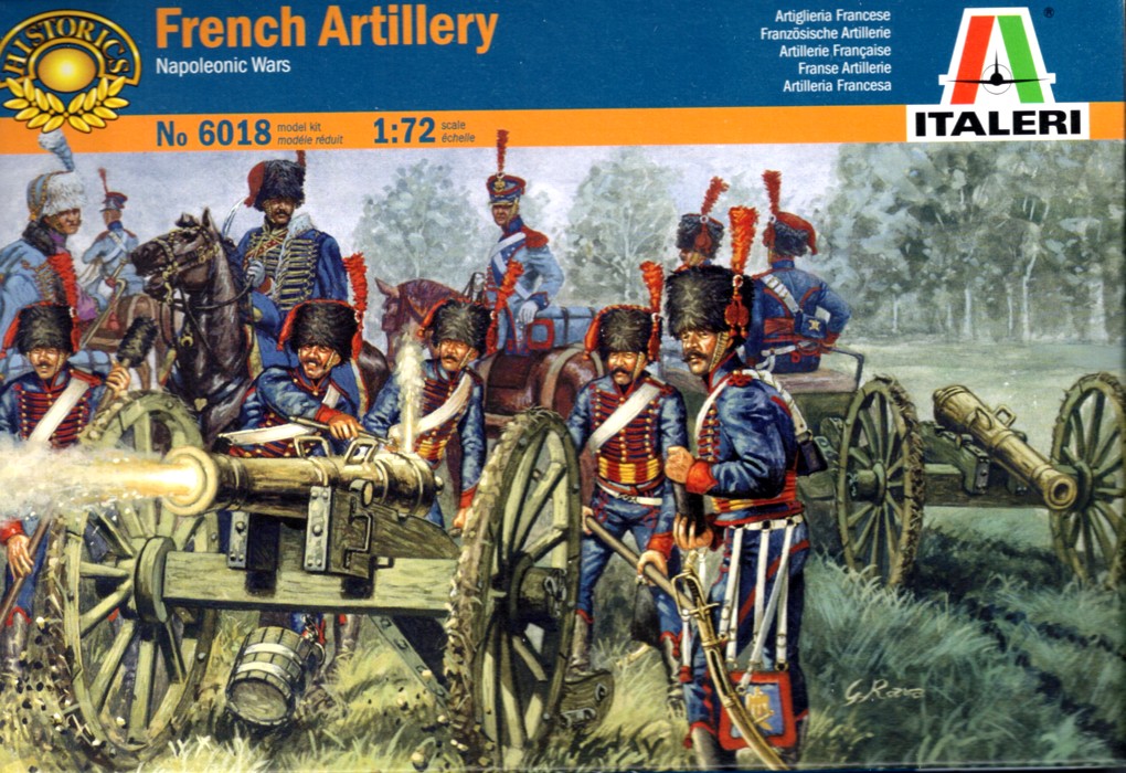 Italeri 6018 - French artillery