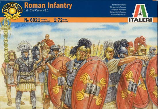 Italeri 6021 - roman infantry