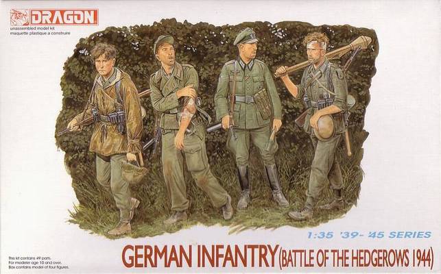 Dragon 6025 - German Infantry (battle of the hedgerows 1944)