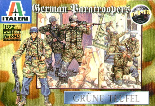 Italeri 6045 - German Paratroopers