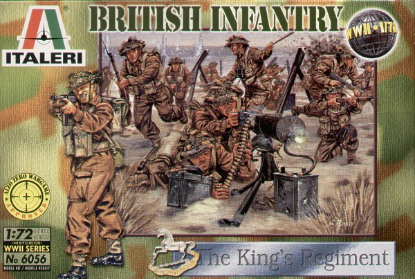 Italeri 6056 - British infantry
