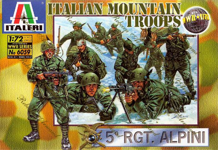 Italeri 6059 - Italian mountain troops Alpini