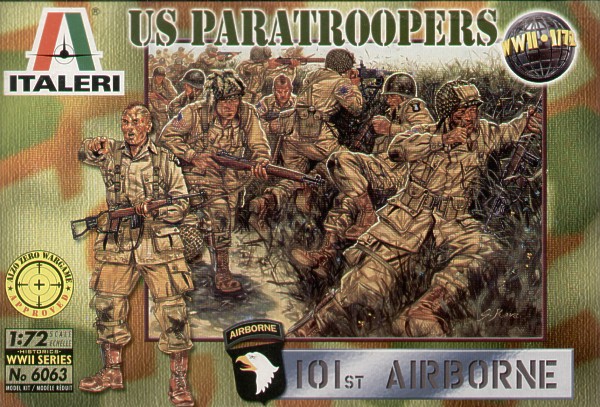 Italeri 6063 - U.S. Paratroopers