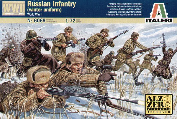 Italeri 6069 - Russian infantry Winter uniform