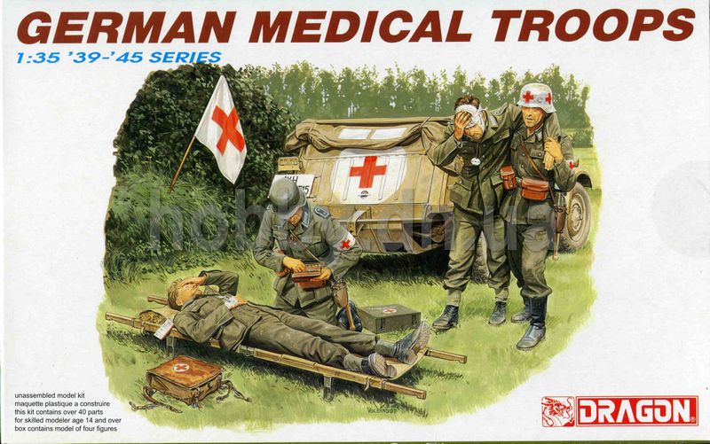 Dragon 6074 - German medical troop