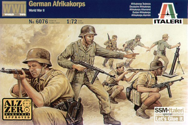 Italeri 6076 - German Afrika korps