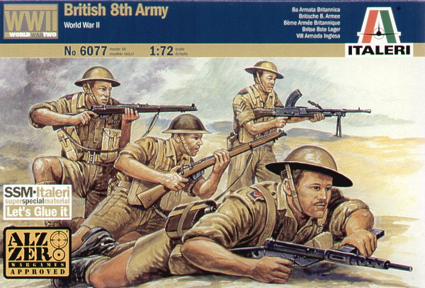 Italeri 6077 - British 8th Army