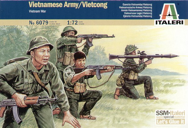 Italeri 6079 - Vietnamese Army/Vietcong