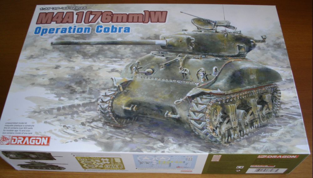 Dragon 6083 - M4A1(76mm)W Sherman operation cobra