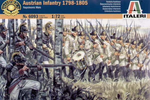 Italeri 6093 - Austrian infantry 1798-1805