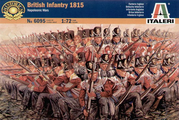 Italeri 6095 - British infantry 1815